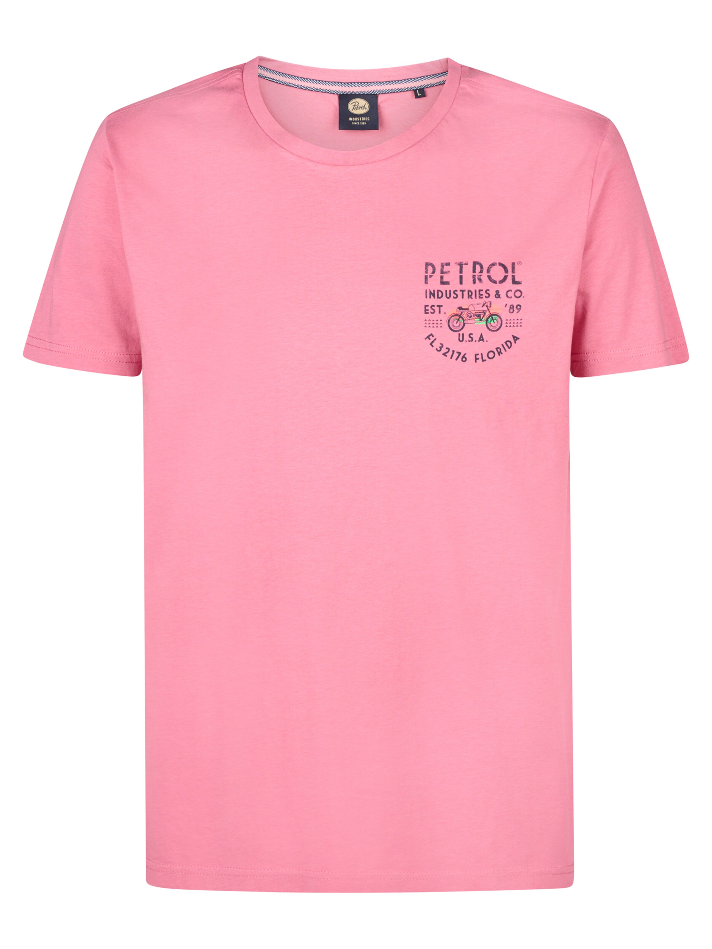 T-Shirt 'Beachbay' Petrol Industries en rose : devant