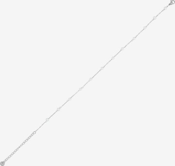 Akzent Fußschmuck 'Dafi, langlebig' in Silber: Vorderseite