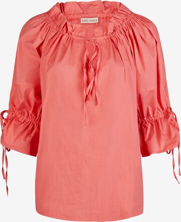 Lovely Sisters Blouse 'Maggy' in Roze: voorkant