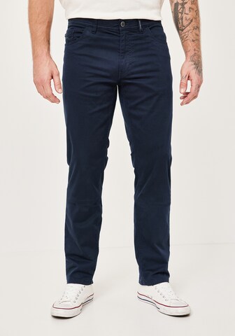 REDPOINT Regular Pants in Blue: front
