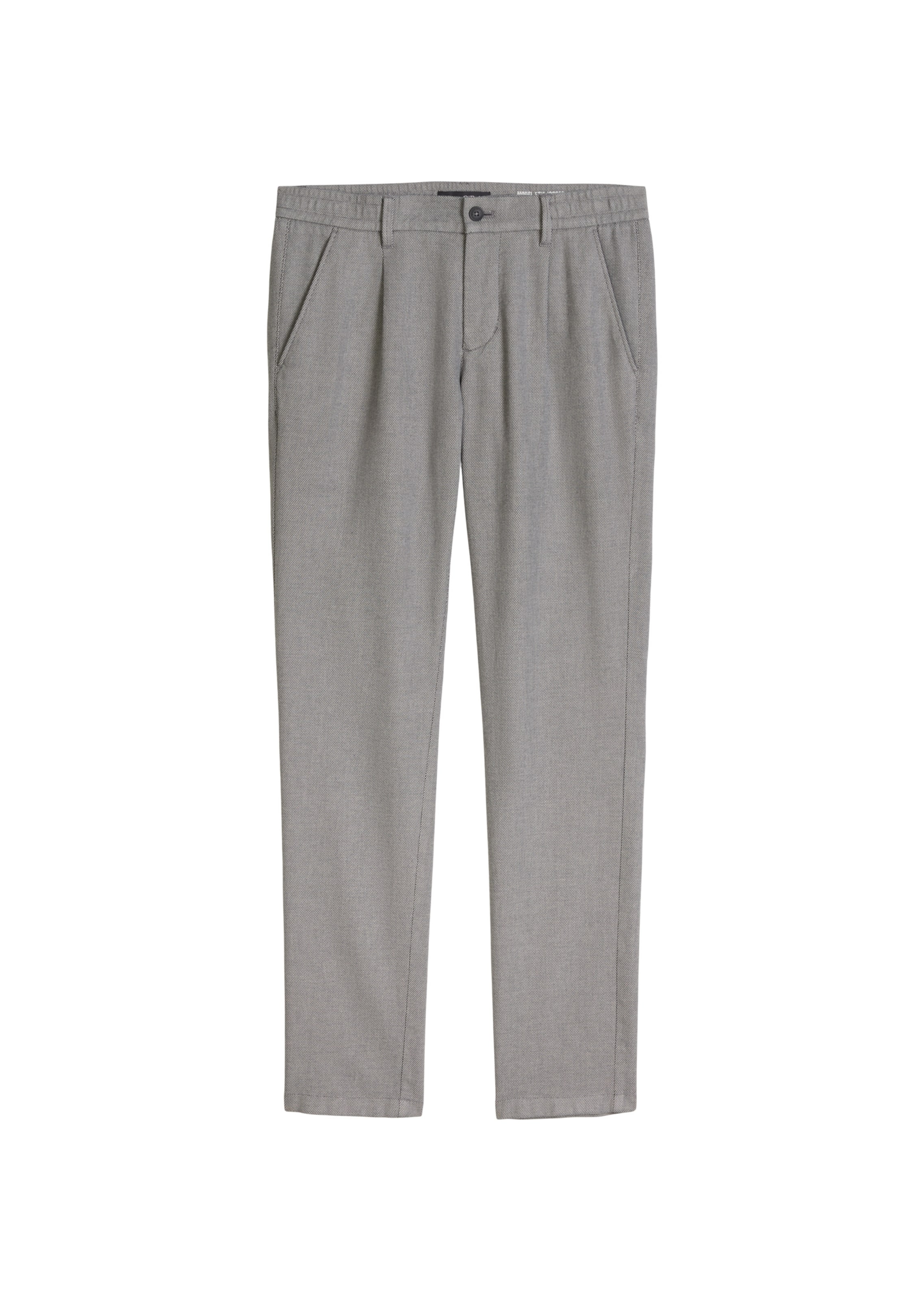 Marc O'Polo Slimfit Chinohose in Grau: Vorderseite