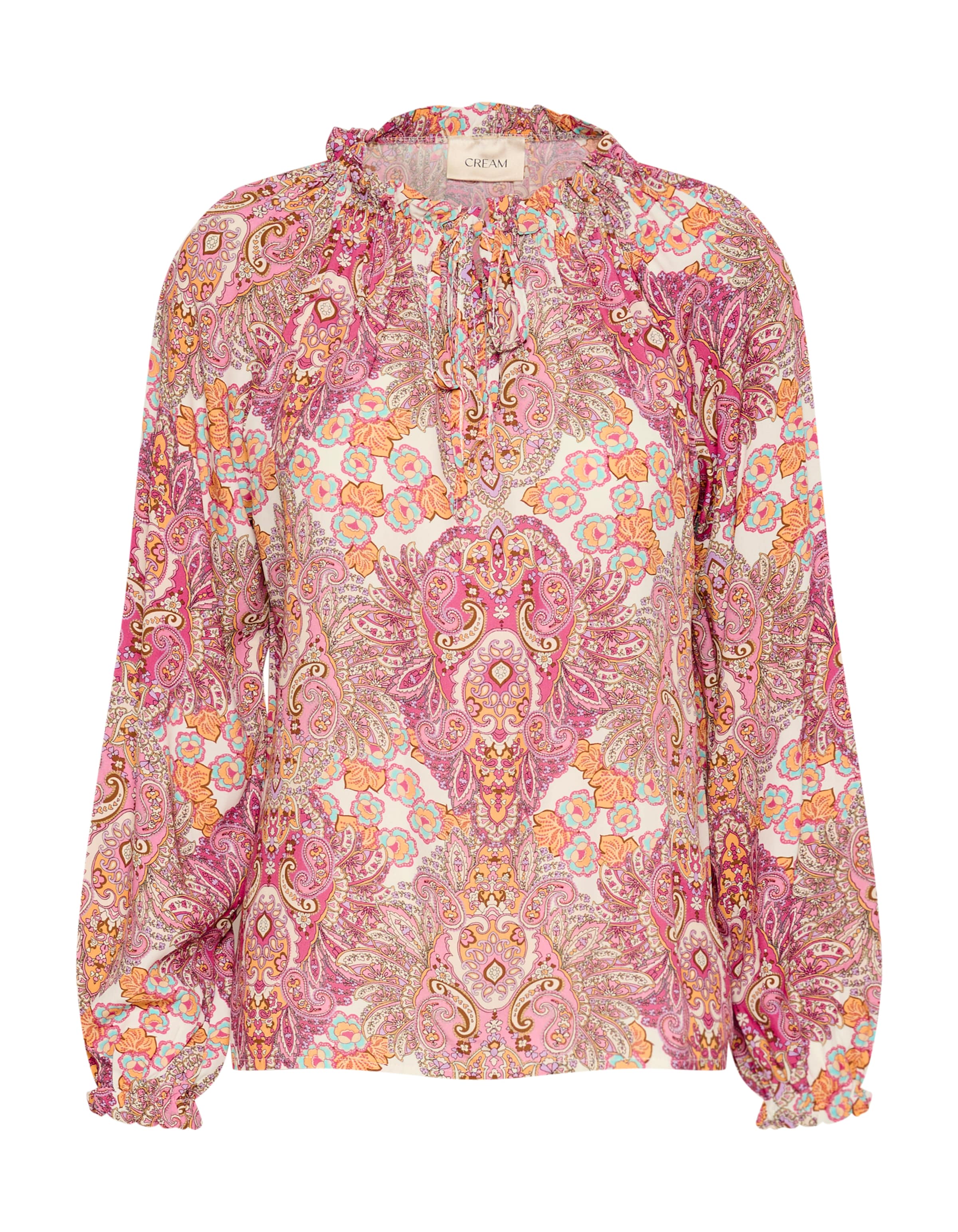 Cream Bluse 'Astra' in Pink: Vorderseite