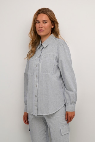 Kaffe Bluse in Blau: predná strana