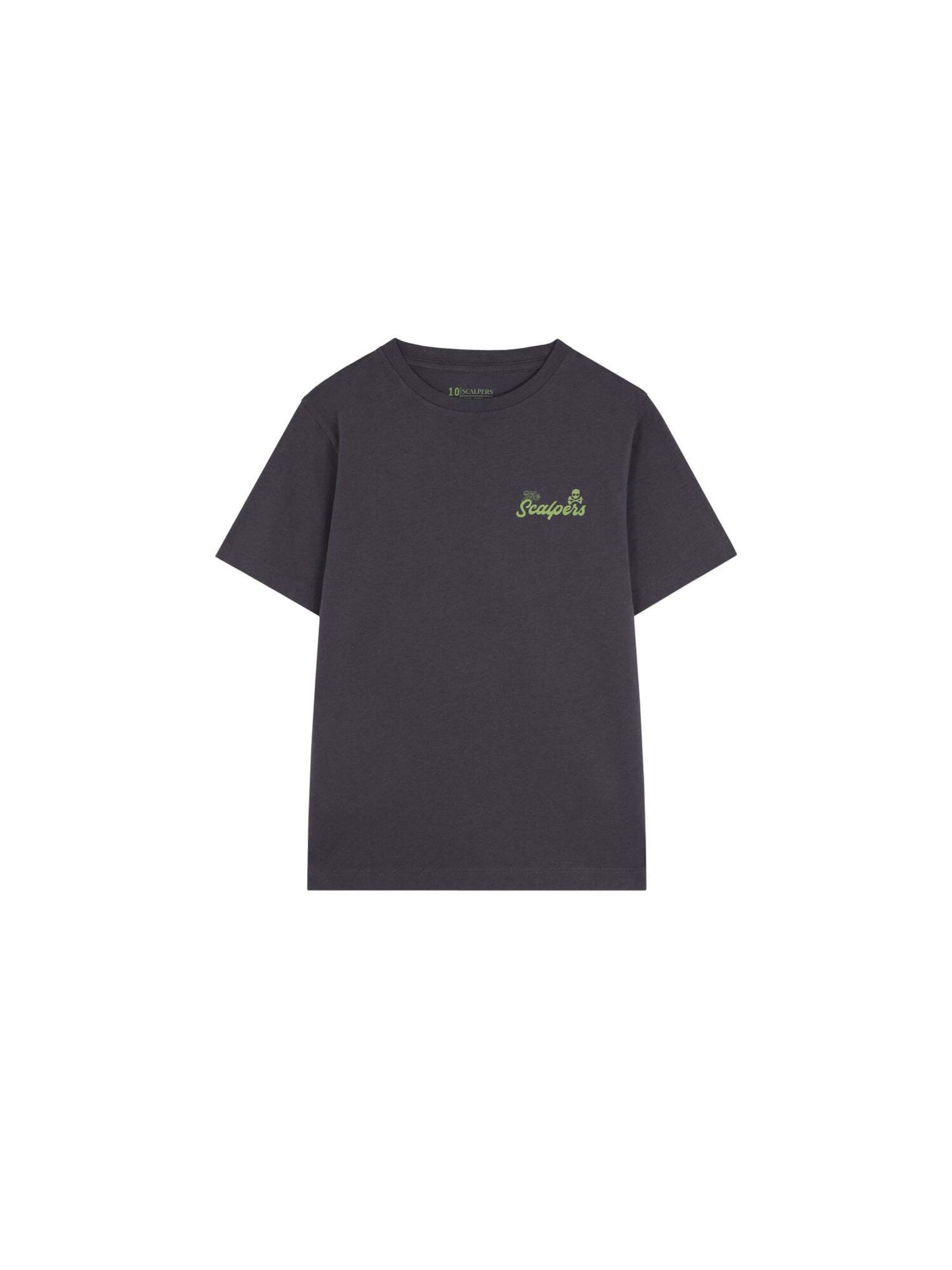 Scalpers Funkcionalna majica &#x27; &#x27; | modra barva: sprednja stran