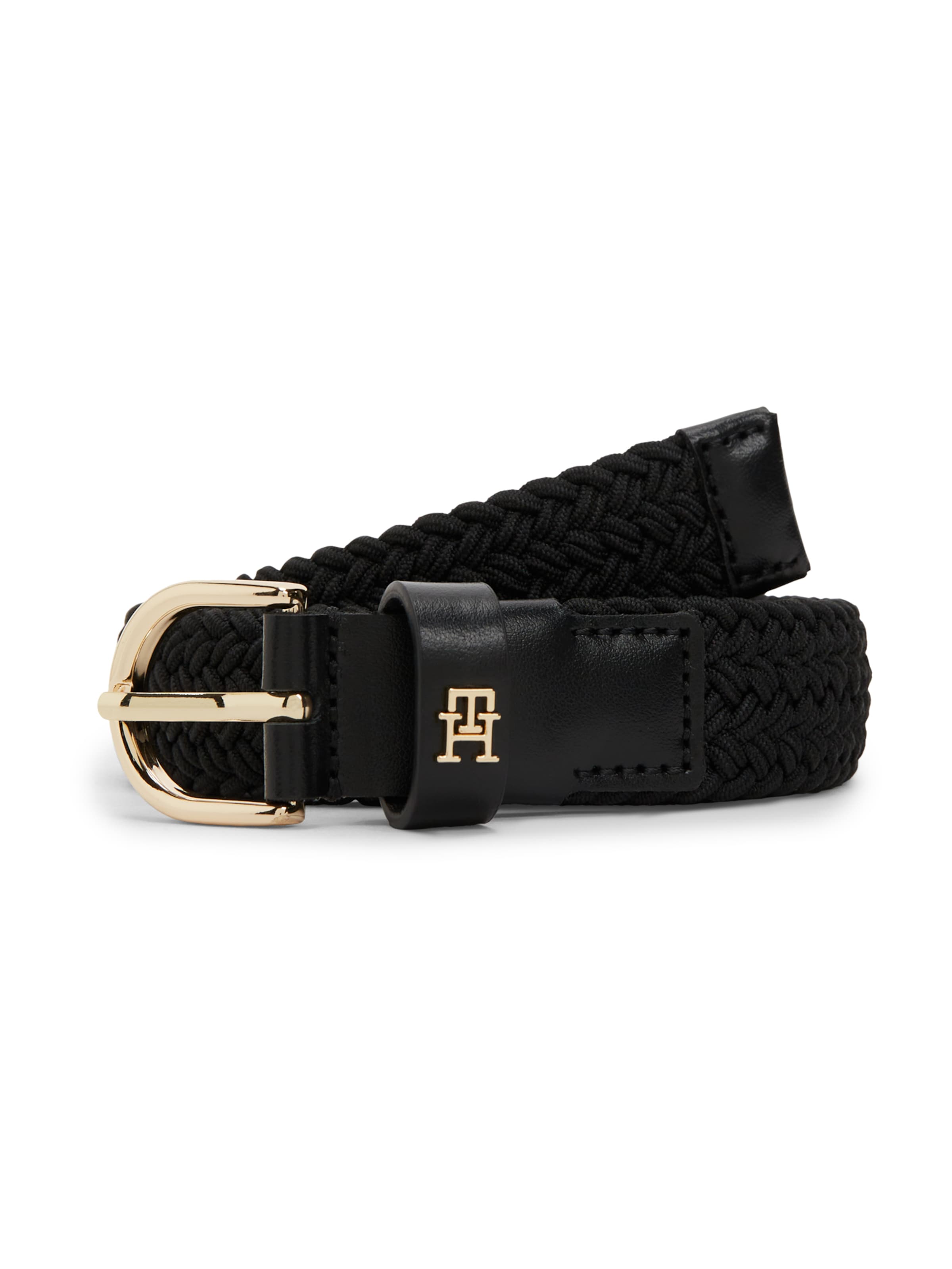 TOMMY HILFIGER Belt 'ESSENTIAL EFFORTLESS' in Black