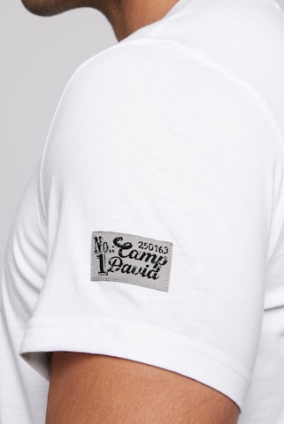 CAMP DAVID Shirt in Weiß