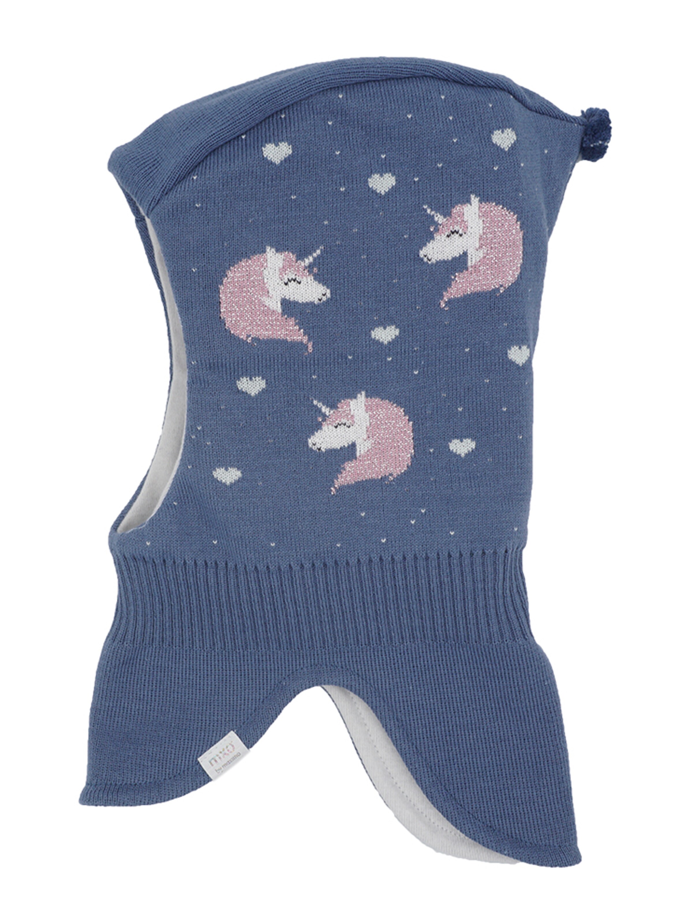 MAXIMO Beanie in Blue: front