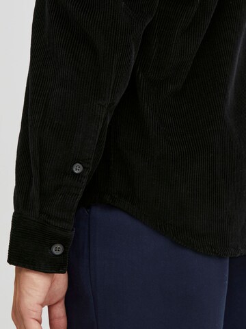 !Solid - Regular Fit Camisa 'Champion' em preto
