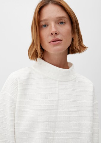 s.Oliver BLACK LABEL Sweatshirt in White