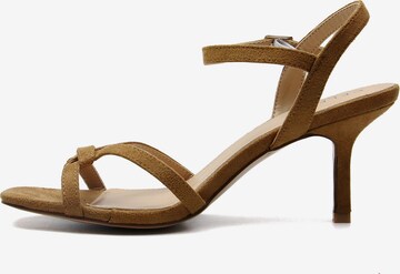 Celena Strap Sandals 'Chizitelu' in Brown