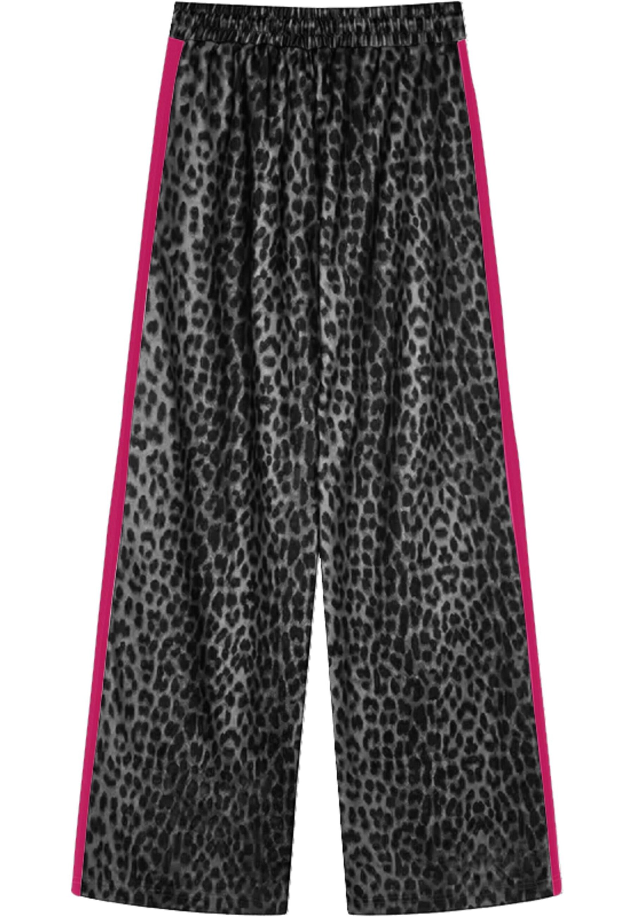 OH APRIL Wide leg Byxa 'Kael' i grå