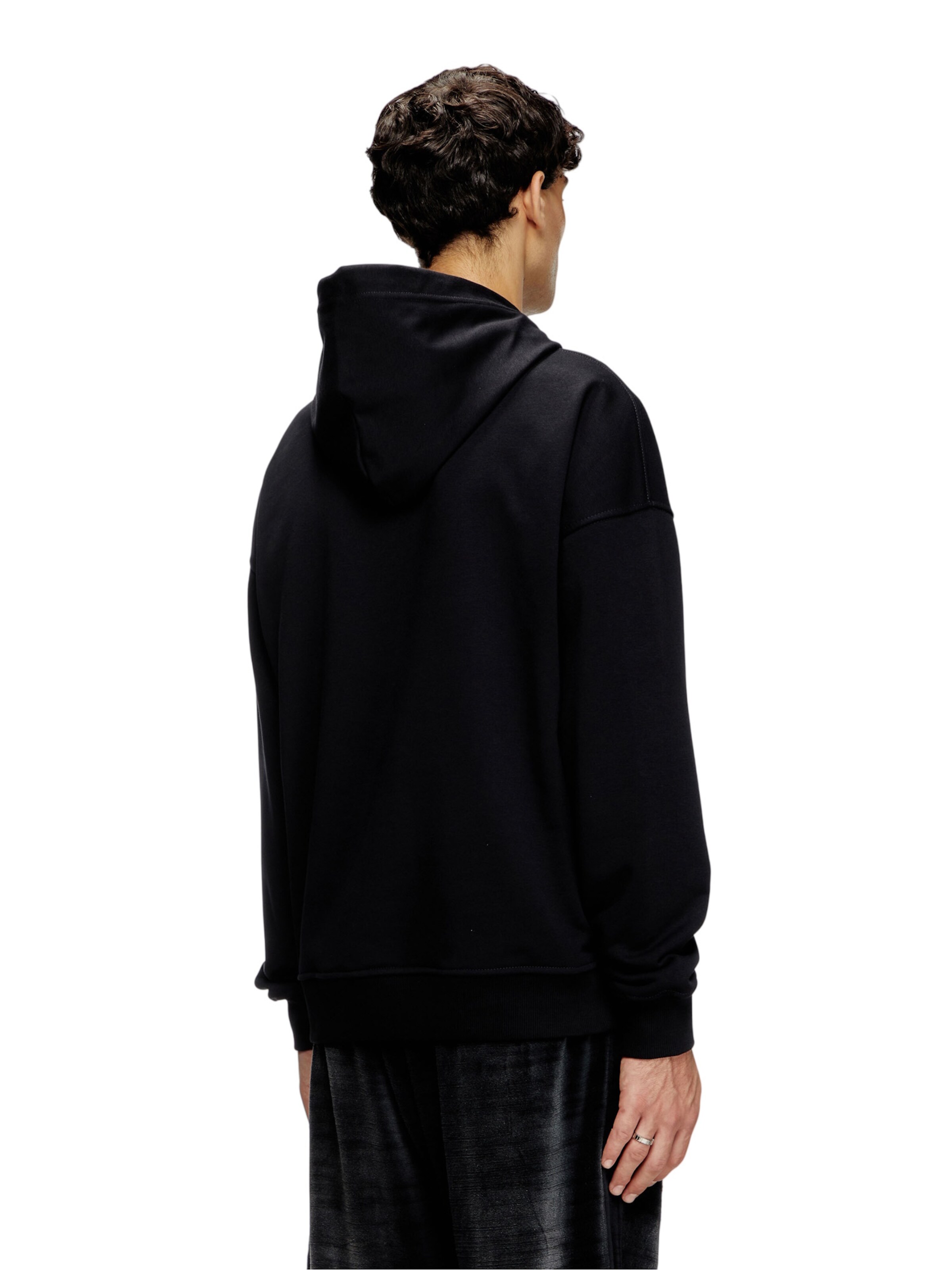 Pull-over 'S-ROB-HOOD-R1' DIESEL en noir