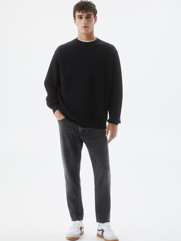 Slimfit Jeans de la Pull&Bear pe gri