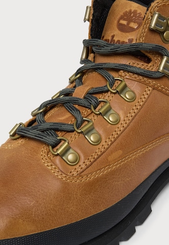 TIMBERLAND Buty sznurowane w kolorze brązowy: przód