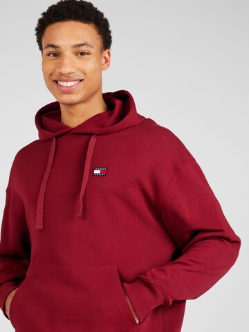 Tommy Jeans - Sweatshirt em vermelho