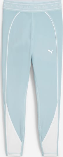 PUMA Calças de desporto em azul claro / branco, Vista do produto