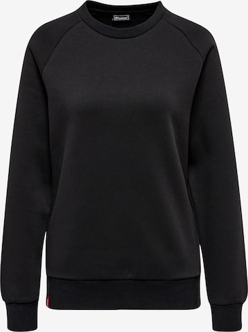 Hummel Sweatshirt in Black: front