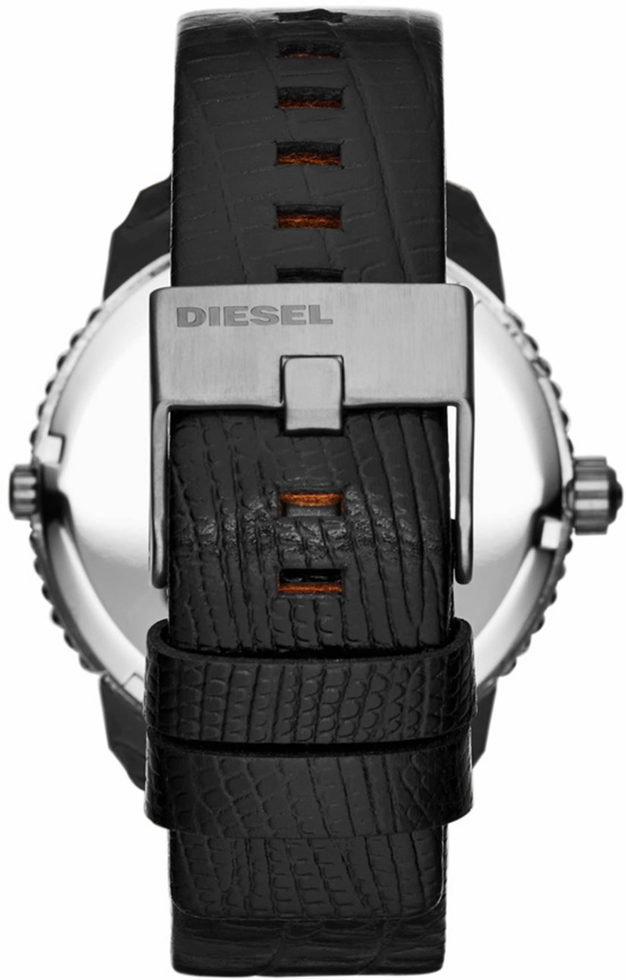 DIESEL Quarzuhr 'MINI DADDY' in Schwarz