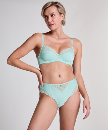 Culotte Hunkemöller en bleu : devant