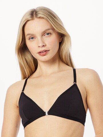 WEEKDAY Triangle Bra 'Maya' in Black: front