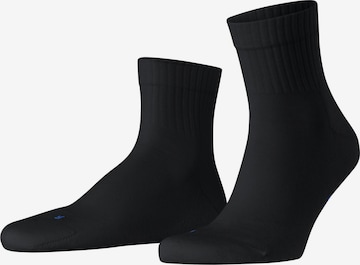 FALKE Füßlinge 'Run Rib' in Schwarz: Vorderseite