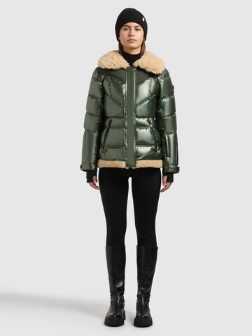 khujo - Casaco de inverno 'Inez' em verde