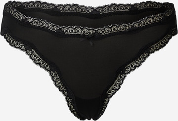 juoda ETAM Moteriškos kelnaitės 'JIM': priekis