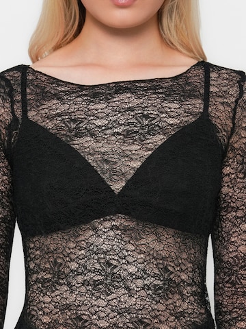 Noisy may Shirt 'NMNOLAN' in Schwarz