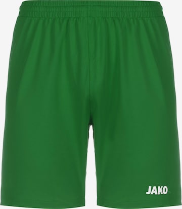 Pantalon de sport JAKO en vert : devant