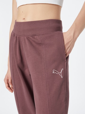 PUMA Loose fit Workout Pants in Purple