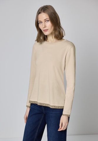 STREET ONE Shirt in Beige
