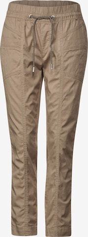 STREET ONE Broek in Beige: voorkant