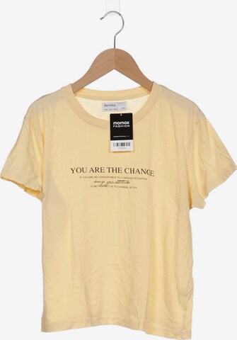 Bershka T-Shirt S in Gelb: predná strana