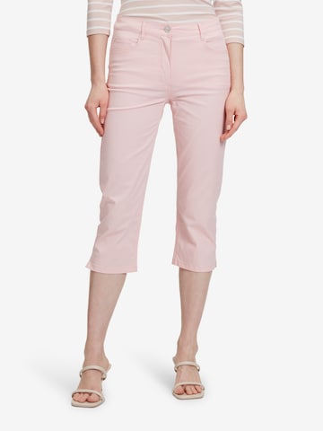 Slimfit Pantaloni di Betty Barclay in rosa: frontale