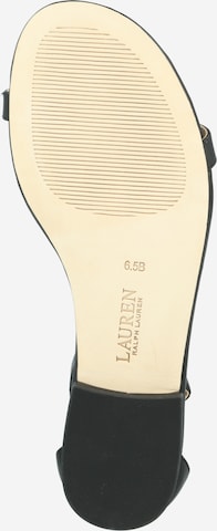 Lauren Ralph Lauren Páskové sandály 'ELISE' – černá