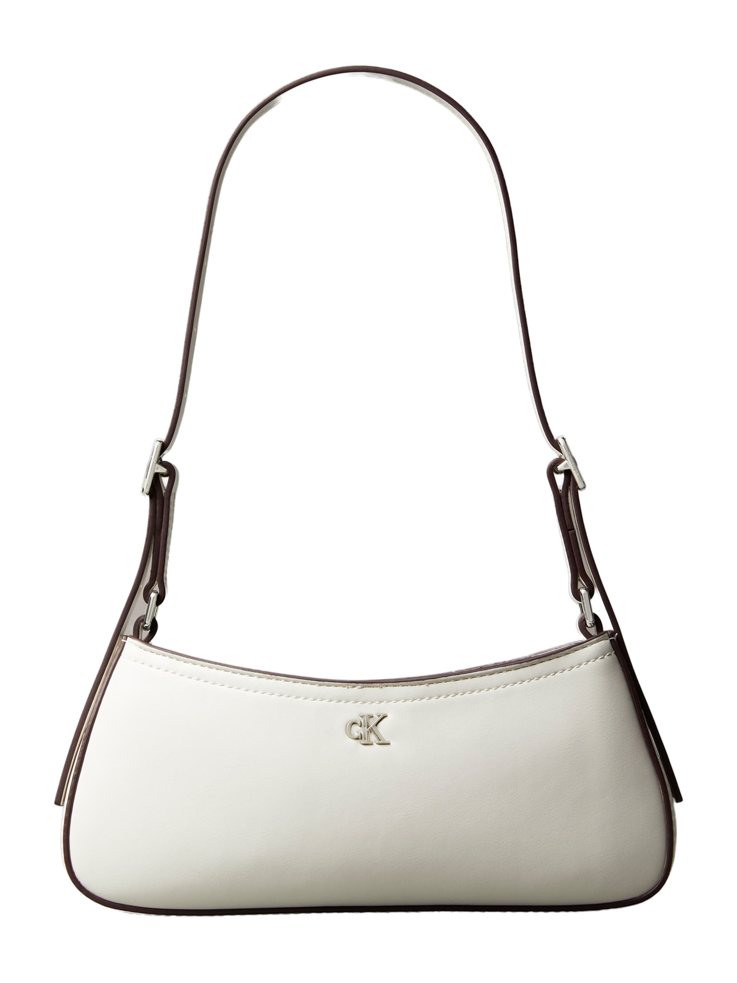 Calvin Klein Torba za čez ramo | bela barva: sprednja stran