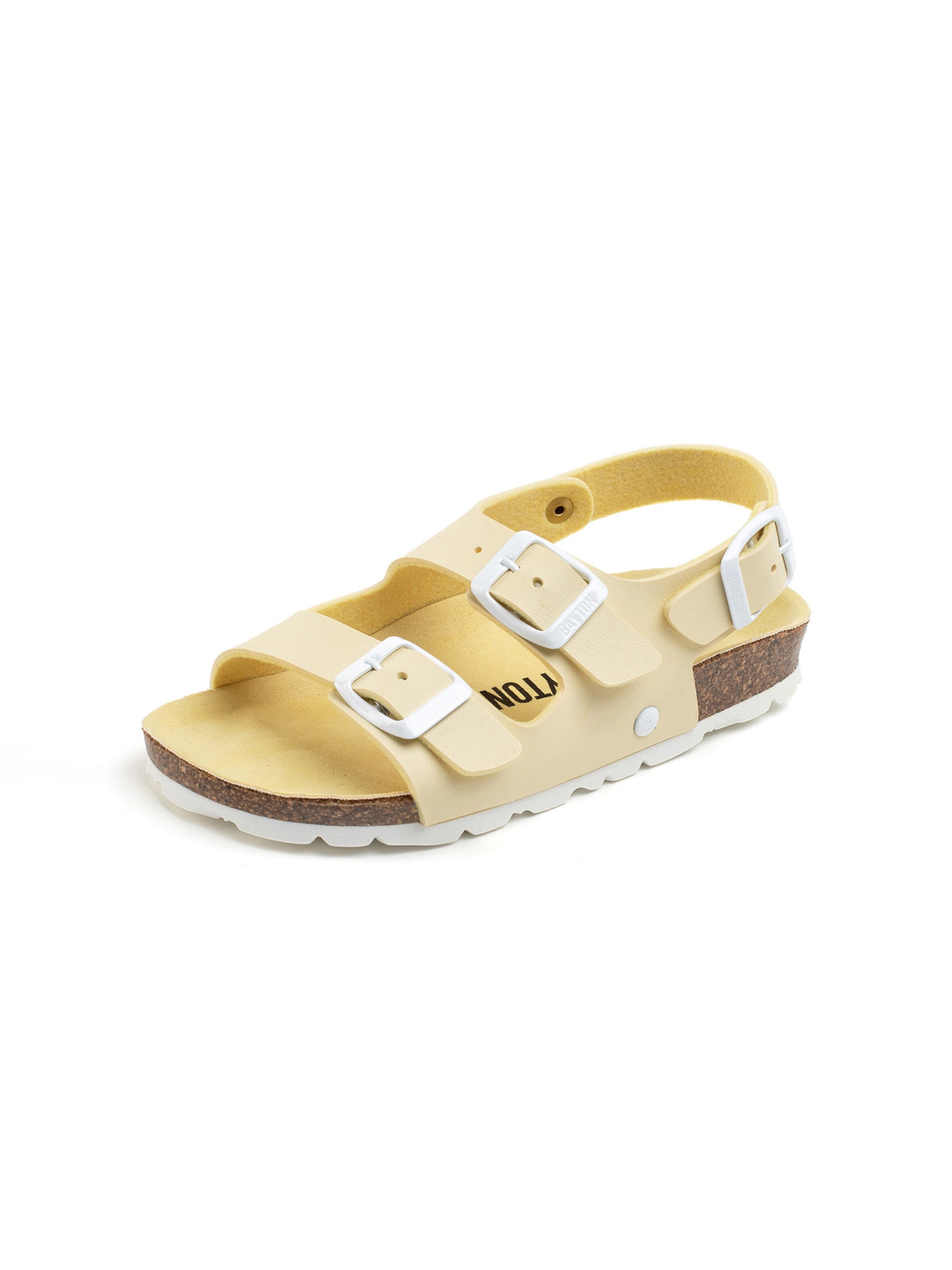 Bayton Sandal 'Achille' i gul
