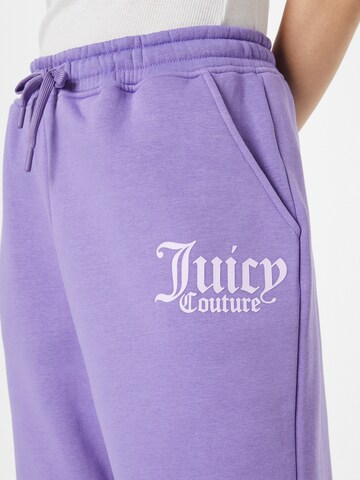 Effilé Pantalon de sport Juicy Couture Sport en violet