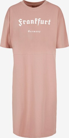 Merchcode Dress ' Frankfurt' in Pink: front