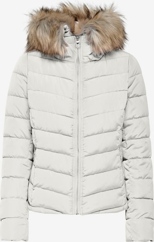 ONLY Winter jacket in White: front