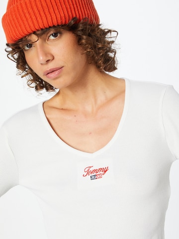 Tommy Jeans - Camiseta en blanco