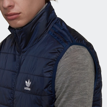 ADIDAS ORIGINALS Weste 'Padded Stand Collar  ' in Blau