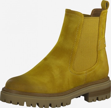 TAMARIS Chelsea Boots in Yellow: front