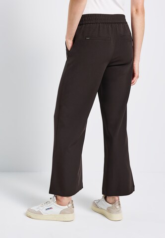 STREET ONE Wide Leg Hose in Braun