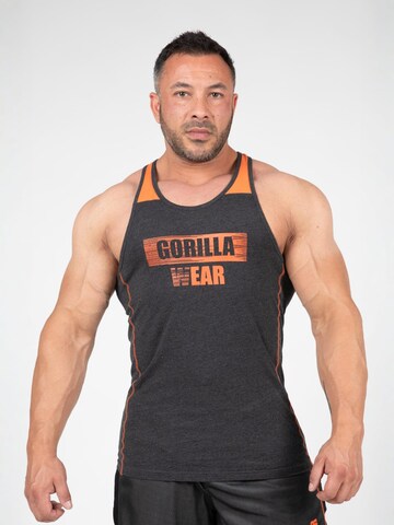T-Shirt 'Wallace' Gorilla Wear en gris : devant