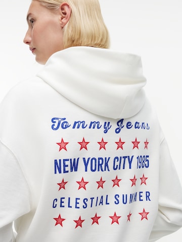 Felpa 'STAR NOVELTY' di Tommy Jeans in bianco