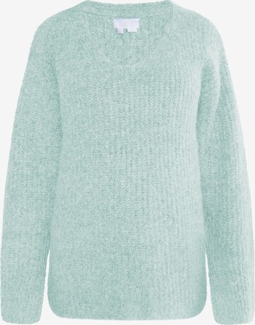 usha WHITE LABEL Sweater 'Lynnea' in Green: front