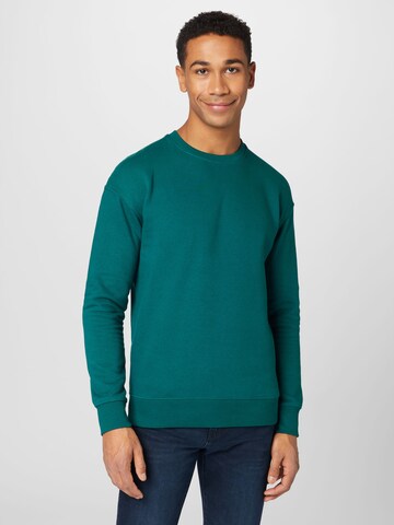 JACK & JONES Sweatshirt 'Star' in Grün: Vorderseite