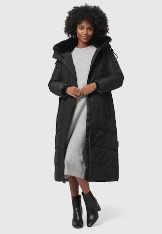 Manteau d’hiver 'Hingucker XIV' NAVAHOO en noir