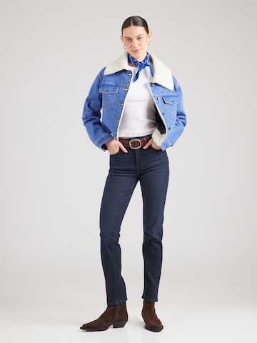 WRANGLER - Chaqueta de entretiempo 'SHERPA' en azul